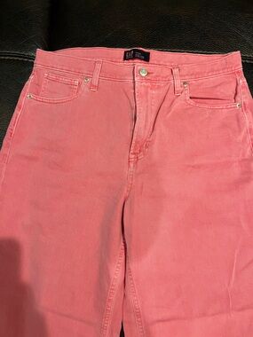 Gap pink denim jeans